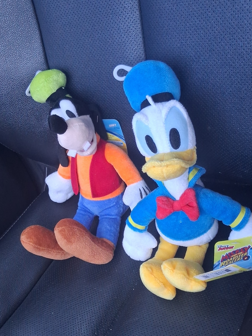 Disney Donald Duck & Goofy Plush Set - Blue, Yellow, Red, Orange, Green, Brown